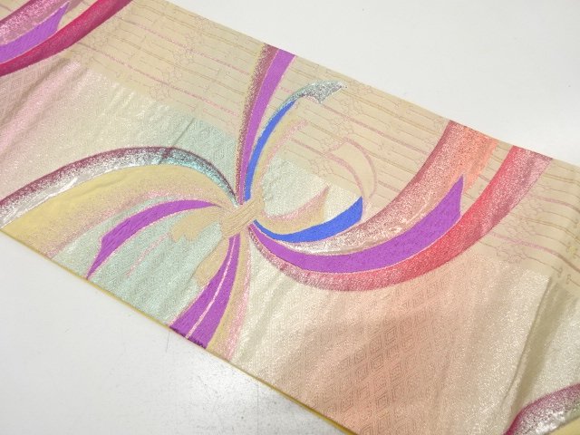 Japanese Kimono / Antique / Fukuro Obi Silk